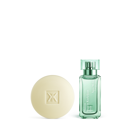 Aqua Media Cologne forte ⋅ Scented soap <br>and Eau de parfum Duo Aqua Media Cologne forte ⋅ Scented soap <br>and Eau de parfum Duo